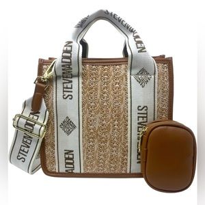 Steve Madden Bwebber Convertible Tote Bag NWOT